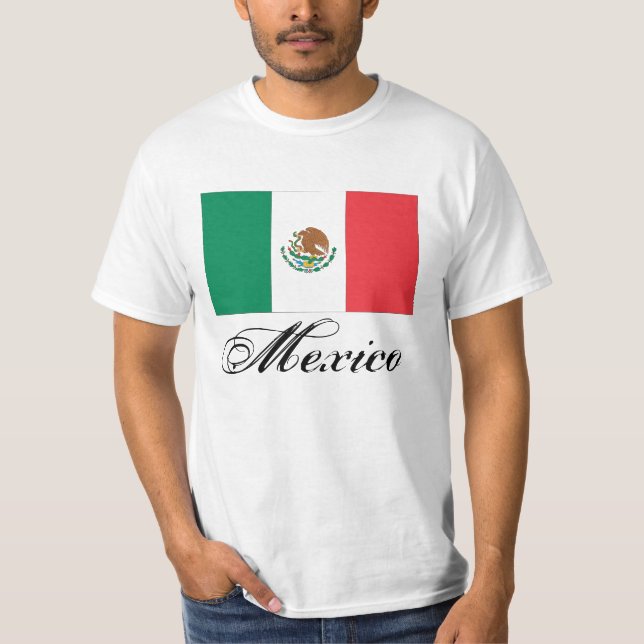 Camiseta T mexicano do orgulho (Frente)