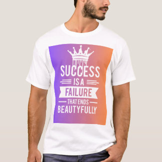 Camiseta T Mindset de Sucesso - Camisa de Cotação