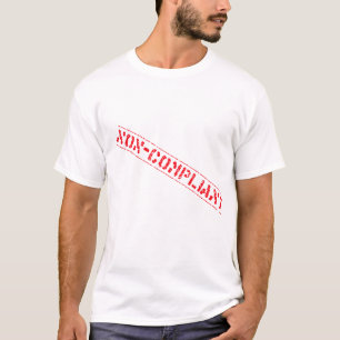 Camiseta T Não-Complacente