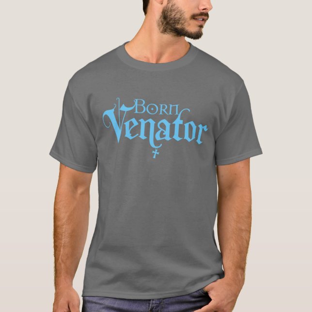 Camiseta T nascido do Venator dos homens (Frente)