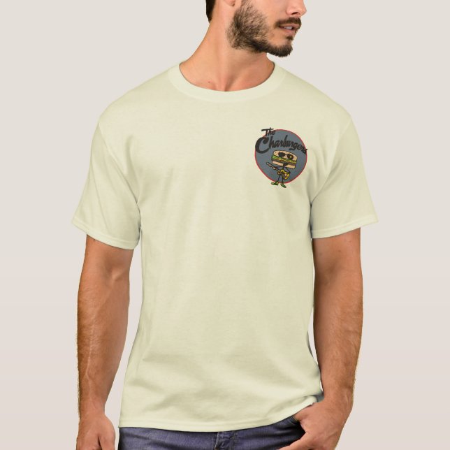 Camiseta T natural de SpaceCad (Frente)
