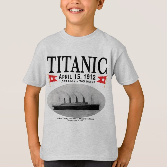 Camiseta T - Navio Fantástico Titanic (Frente)