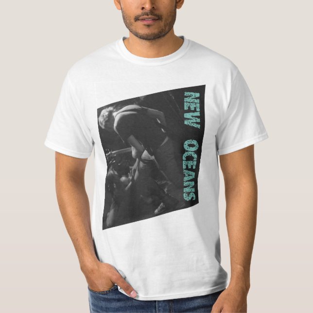 Camiseta T novo da batalha dos oceanos (Frente)