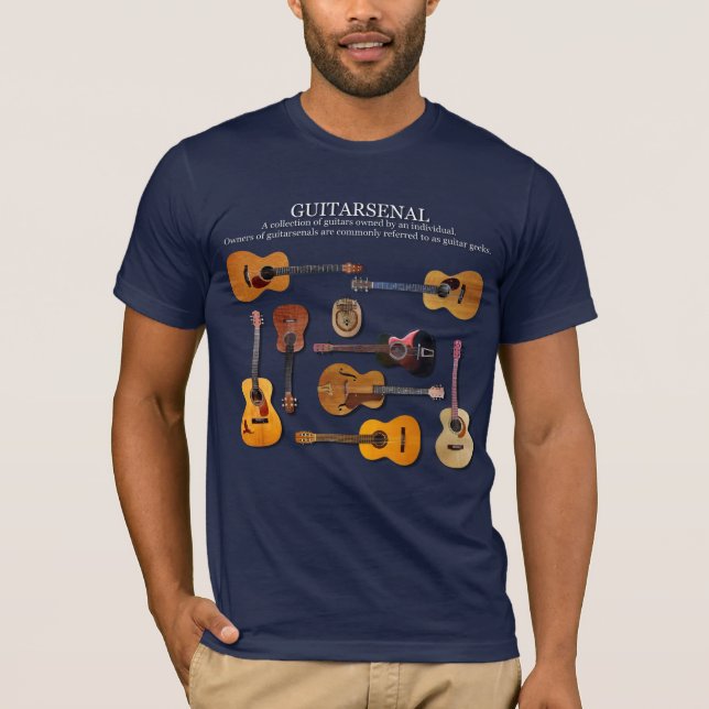 Camiseta T novo de Guitarsenal (Frente)