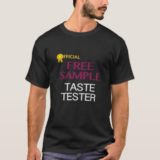 Camiseta T oficial de TasteTester da amostra grátis