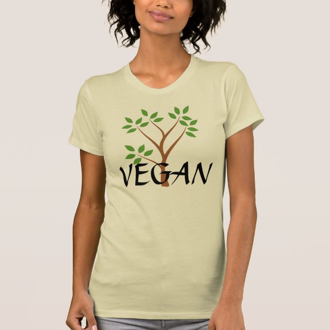 Camiseta T orgânico do Vegan (Frente)