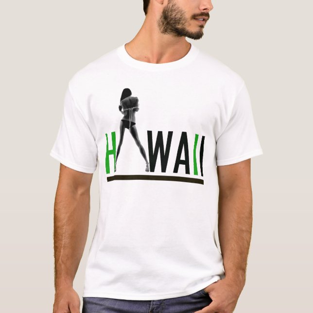 Camiseta T original de Havaí (Frente)
