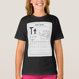 Camiseta T para o tigre