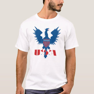 Camiseta T patriótico dos EUA