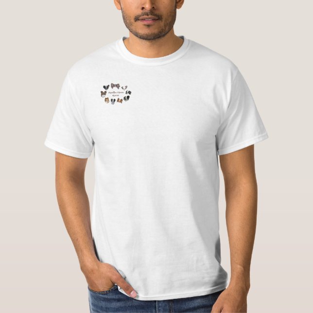 Camiseta T pequeno do registro do RAP (Frente)