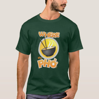 Camiseta T pesado escuro de WhereThePho