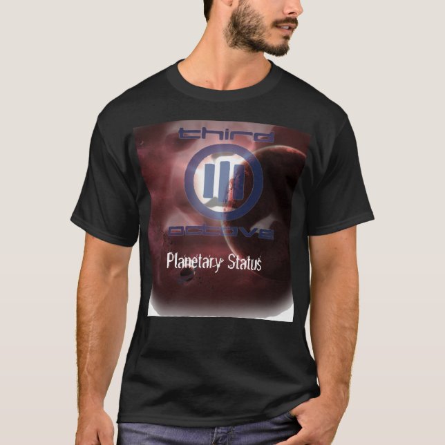 Camiseta T planetário (Frente)
