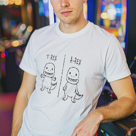 Camiseta T-Pose T-Rex Sketch