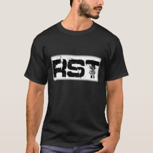 Camiseta T preto de RST