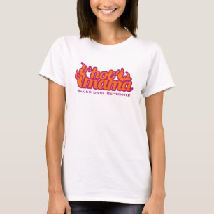 Camiseta T quente da maternidade do cozimento do Mama