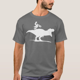 Camiseta T Re Dinossaur Boys Motocross Dirt