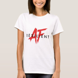 Camiseta T resiliente radical do AF AF