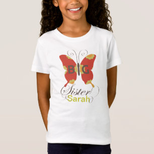 Camiseta T retro C2 das borboletas