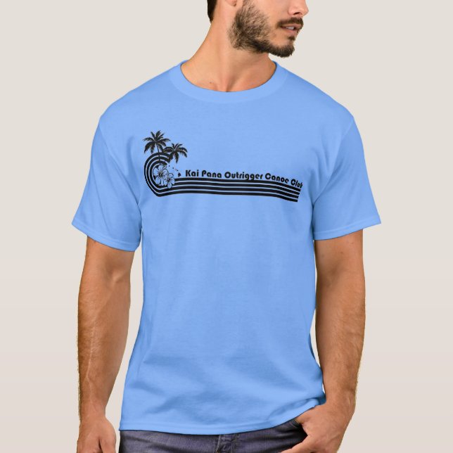 Camiseta T retro do logotipo de Kai Pana (Frente)