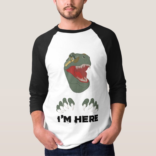 CAMISETA T-REX  (Frente)