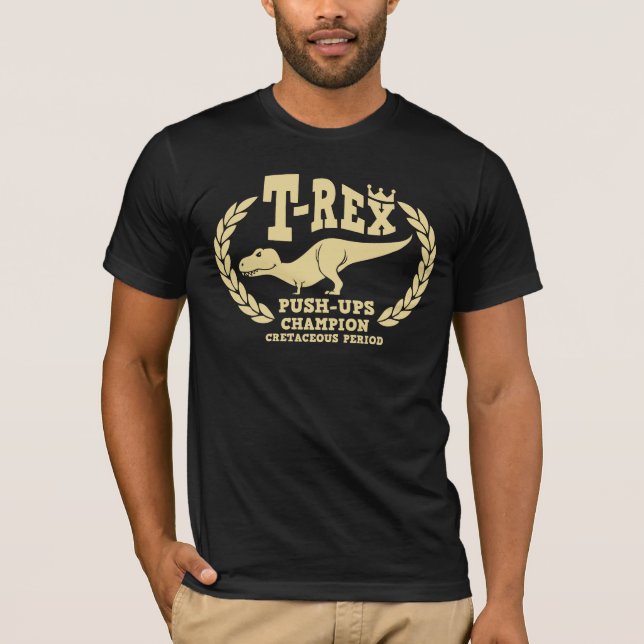 Camiseta T-Rex ama Impulso-UPS (Frente)