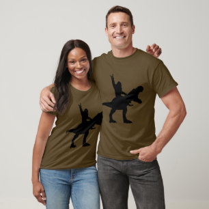 Camiseta T-Rex Andando Pé-Grande