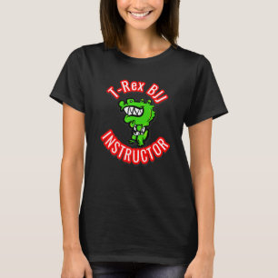Camiseta T Rex BJJ Instrutor brasileiro Jiu Jitsu