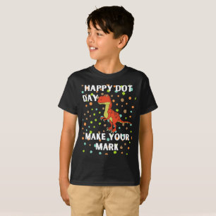 Camiseta T-Rex Boys T-Shirt Feliz Dia-Ponto