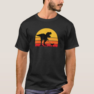 Camiseta T-Rex Cão de Sangue Andando Trex Tyrannosaurus Cac