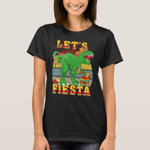 Camiseta T Rex Cinco De Mayo Tyrannosaurus Dinosaur Lets F
