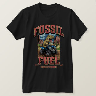 Camiseta T-Rex de Combustível Fóssil Fora do Rastreio ATV