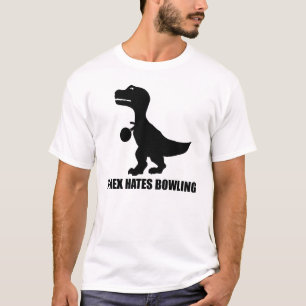 Camiseta T-Rex deia o t-shirt de rolamento