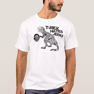 Camiseta "T-Rex deia T da malhação dos empurrões"