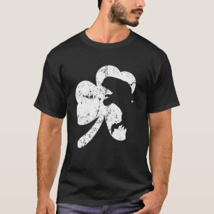 Camiseta T Rex Dinosaur Irish Funny Dia de São Patrício Kid