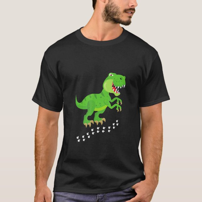 Camiseta T REX Dinosaurs Kids Fun (Frente)