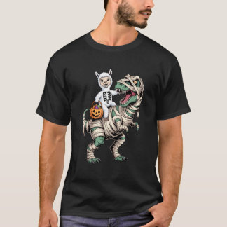 Camiseta T-Rex Dinossauro Alpaca Múmia Tyrannosauru de Hall