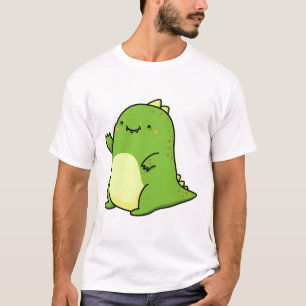 Camiseta T-Rex Dinossauro Kawaii