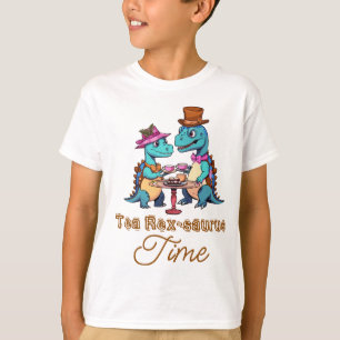Camiseta T-Rex Dinossauro T-Shirt - Design lúdico e Adoráve