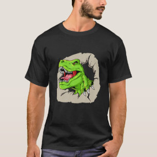 Camiseta T Rex Dinossauros Dinossauros Pré-Históricos Ou Ad