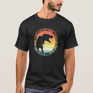 Camiseta T-Rex É O Meu Animal Espirituoso Que Está A Junt