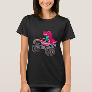 Camiseta T Rex Easter Bunny Engraçado Dinossauro Boys Baske