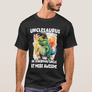 Camiseta T-Rex Engraçada para Tio Roupa para Fãs d