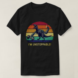 Camiseta T-Rex Engraçado Eu Sou Irresistível Humor