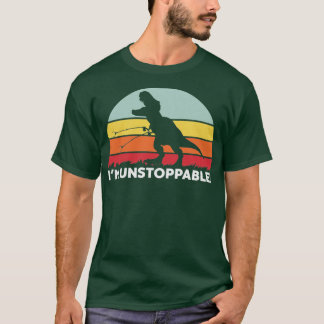 Camiseta T Rex Engraçado Im Impossível De Parar Com A Colet