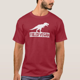 Camiseta T-Rex Falhou Vegan