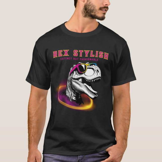 Camiseta T-Rex Fashion (Frente)