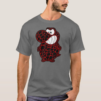 CAMISETA T-REX MANCHADO VERMELHO