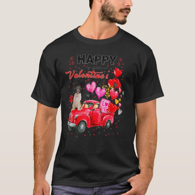 Camiseta T Rex Monster Truck Riding Toddler Valentineu2019s (Frente)