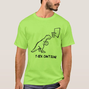 Camiseta T-Rex não pode húmido