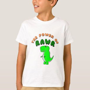 Camiseta T-Rex O Poder Da RAWR